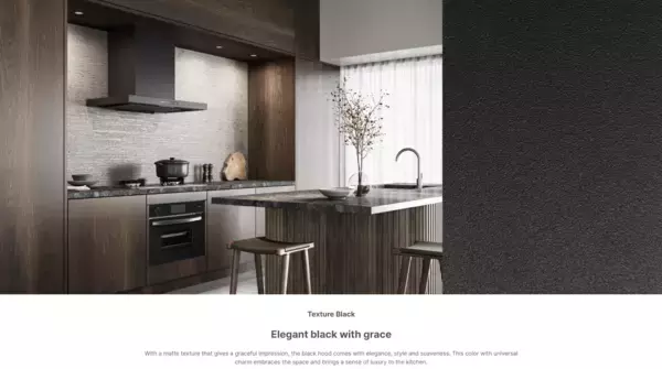 「一般家庭用レンジフード国内シェアNo.1※1のFUJIOH、GLOBAL SITEにレンジフードのカラーバリエーション紹介ページを公開」の画像