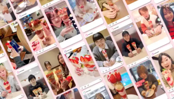 「「まっぷたつ？パフェ」お客様のご要望に応えて2店舗から6店舗へ店舗拡大決定発売後は食べ残し０を記録し、売上目標の380%を達成」の画像