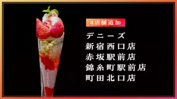 「「まっぷたつ？パフェ」お客様のご要望に応えて2店舗から6店舗へ店舗拡大決定発売後は食べ残し０を記録し、売上目標の380%を達成」の画像