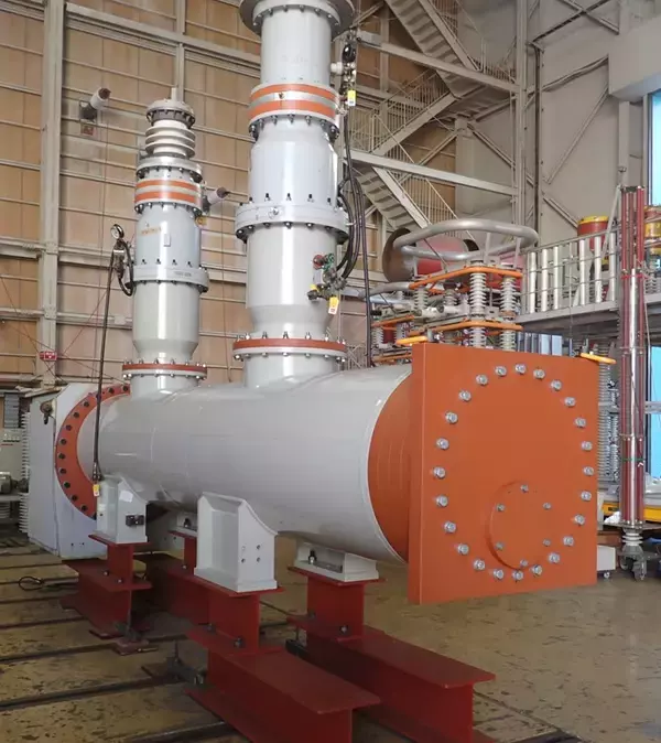 「【東芝】自然由来ガスを適用した300kV GISおよびGCBの基本性能を確認」の画像