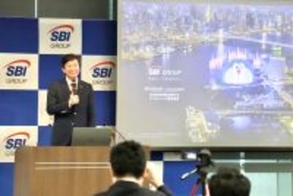 NEXYZ.グループから3者登壇、SBIネオメディア生態系の記者会見