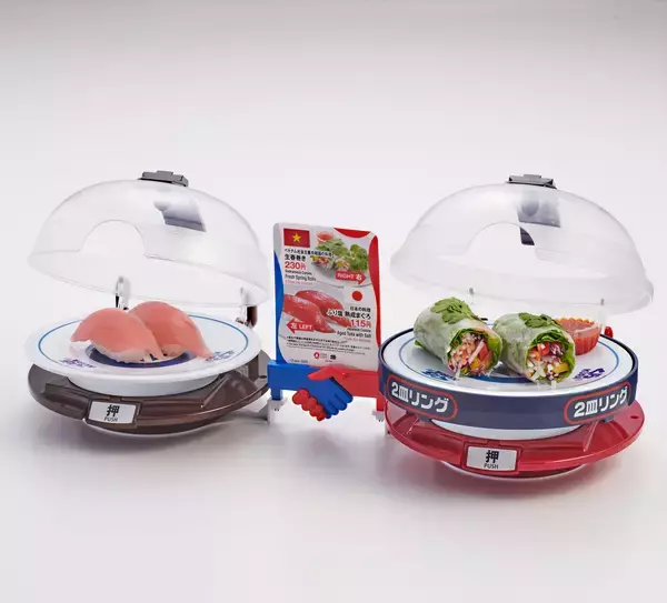 「“まわる”文化を世界へ、そして未来へ 回転寿司 店舗数 世界No.1 ギネス世界記録™認定！」の画像