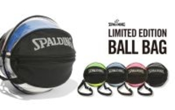 個性豊かなスポルディングのボールと相性の良い、クリア素材採用のボールバッグが5色展開で登場
