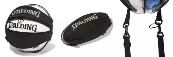 「個性豊かなスポルディングのボールと相性の良い、クリア素材採用のボールバッグが5色展開で登場」の画像