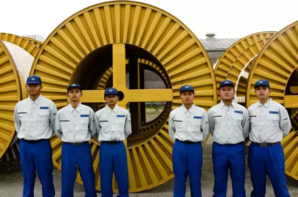 「電力事業地中線工事部門において外国籍ジョインターを採用」の画像