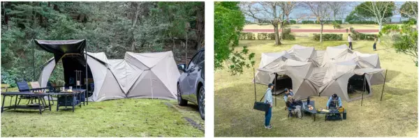 「アルペンアウトドアーズ　累計6万台突破「アルミユニットテーブル」待望の拡張ユニット4月17日（金）販売開始」の画像