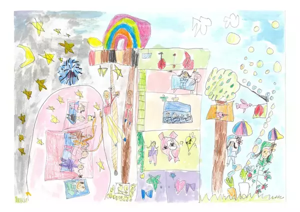 「『第7回ポラスグループおえかきコンクール』表彰式を開催しました！「住んでみたい夢の家・街」を全国の未就学児から募集、応募総数は過去最多の3,085点」の画像