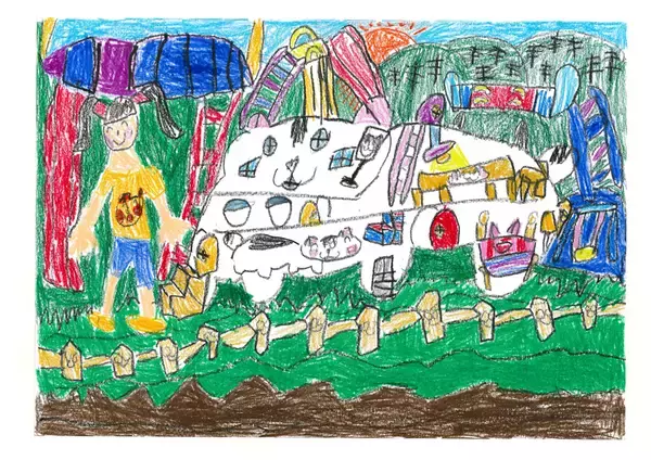 「『第7回ポラスグループおえかきコンクール』表彰式を開催しました！「住んでみたい夢の家・街」を全国の未就学児から募集、応募総数は過去最多の3,085点」の画像