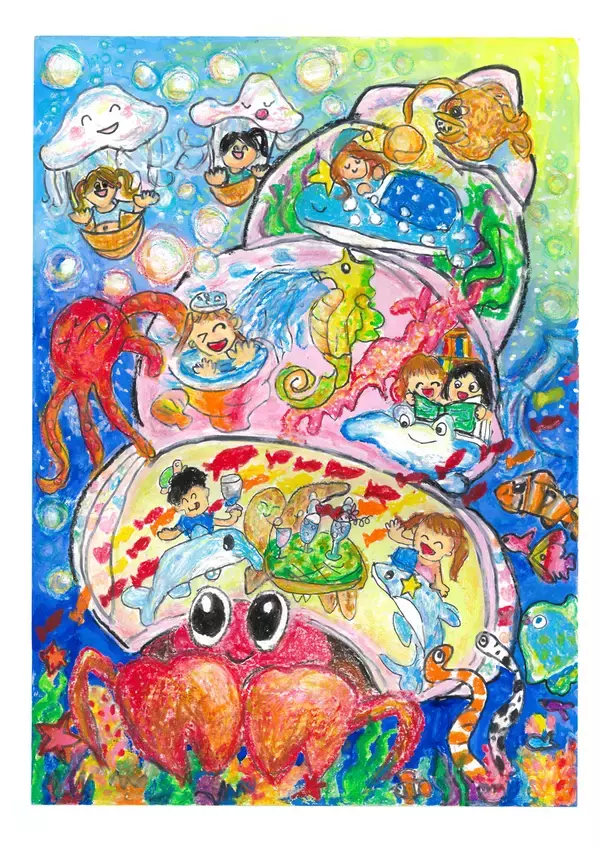 「『第7回ポラスグループおえかきコンクール』表彰式を開催しました！「住んでみたい夢の家・街」を全国の未就学児から募集、応募総数は過去最多の3,085点」の画像