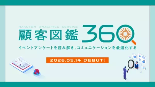 イベントのアンケートを最大限生かす。顧客像を可視化し、施策まで伴走する新サービス「顧客図鑑360」をリリース