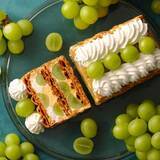 「【キハチ 青山本店】旬の “シャインマスカット” を重ねた秋のスペシャルデザート「KIHACHIのシャインマスカットパイ」が登場！甘み弾ける果肉を、2種類のクリームやサクサクのパイと味わう」の画像4