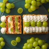 「【キハチ 青山本店】旬の “シャインマスカット” を重ねた秋のスペシャルデザート「KIHACHIのシャインマスカットパイ」が登場！甘み弾ける果肉を、2種類のクリームやサクサクのパイと味わう」の画像5