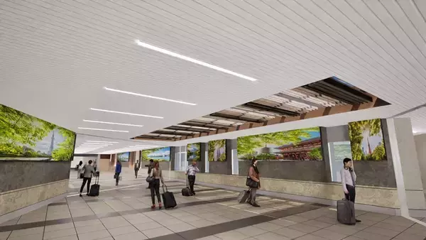 「―羽田の玄関口が変わるー　羽田空港第３ターミナル駅を「和のおもてなし空間」へ」の画像