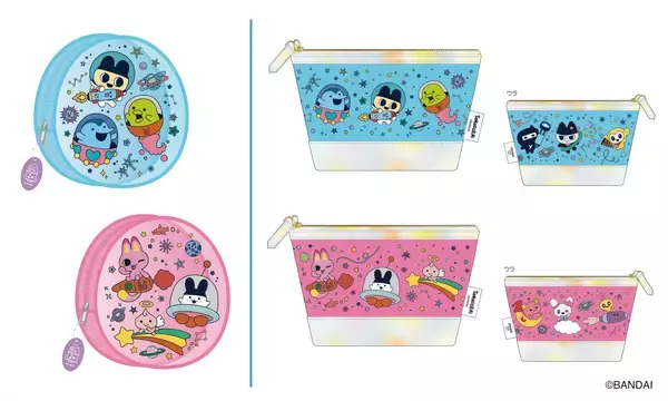 「発売30周年を迎える『たまごっち』記念アートを使用した文具雑貨シリーズを5月下旬より発売」の画像