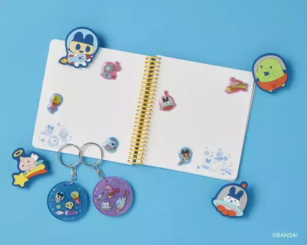 「発売30周年を迎える『たまごっち』記念アートを使用した文具雑貨シリーズを5月下旬より発売」の画像