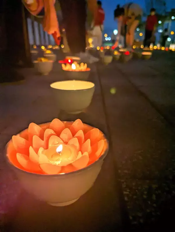 「【京都橘大学】七夕陶灯路 2024『縁宴』を開催 ー京都の伝統産業、京焼・清水焼とろうそくの灯りが織りなす学生主体の幻想的なライトアップイベントー」の画像