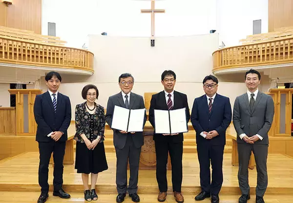「神田女学園中学校高等学校と聖学院大学が、高大連携に関する協定を締結しました」の画像