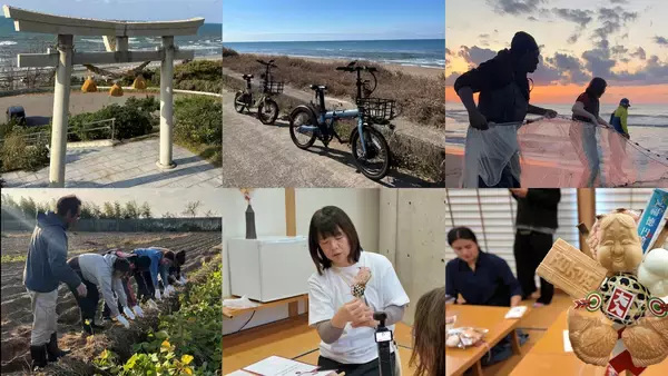 石川県かほく市の魅力を創出する砂丘地の漁業・農業とE-BIKEを融合した、訪日個人旅行者向け体験ツアーを開発～地域の案内人と巡る3つの体験コンテンツを販売開始～