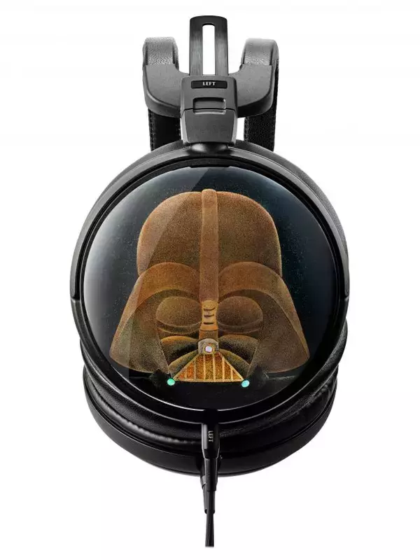 「オーディオテクニカ、『スター・ウォーズ』の世界を伝統工芸で描いたプレミアムウッドヘッドホンを全世界10台限定で発売」の画像
