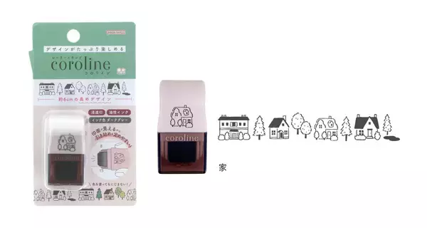 「コロコロ転がすだけで簡単にデコレーションが楽しめる！ローラースタンプ『coroline（コロライン）』新発売」の画像