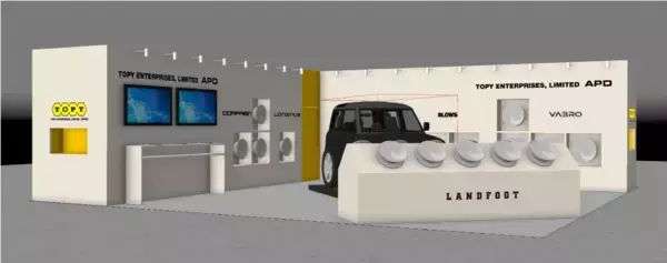 トピー実業、「東京オートサロン2026」に出展