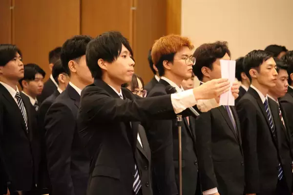 「株式会社マルハン 2025 年度内定式を開催」の画像