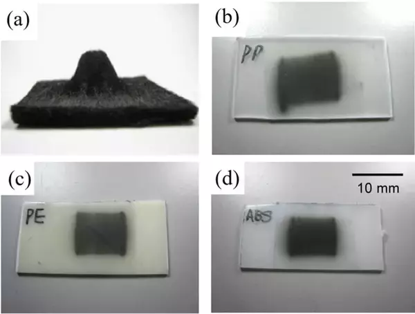 「【龍谷大学】『絡み合う』だけで材料になる　―短炭素繊維の新しい3D成形法を開発―　」の画像
