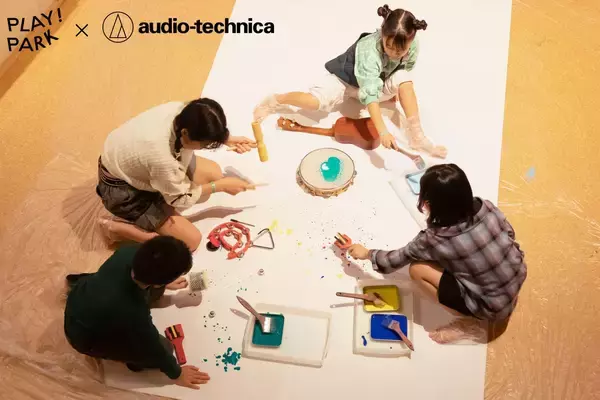 「音の振動で絵を描く。好評のPLAY! PARKコラボ企画「音筆（おとふで）」開催決定」の画像