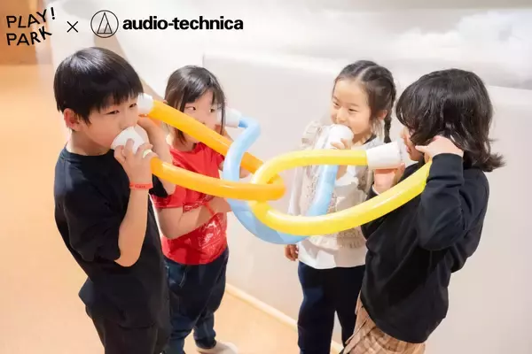 「音の振動で絵を描く。好評のPLAY! PARKコラボ企画「音筆（おとふで）」開催決定」の画像