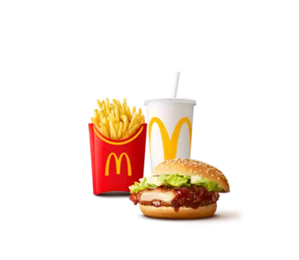 「平日お昼限定600円台セット「ひるまック(R)」がさらにおトクに！通常+100円のマックフライポテト(R)＆ドリンクM▶Lサイズアップがひるまック限定で5日間無料！」の画像