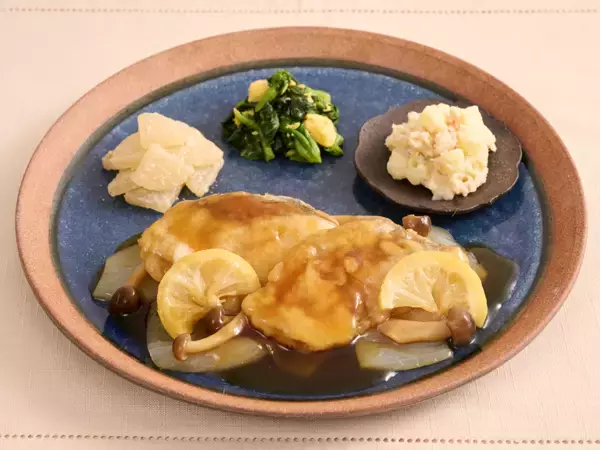 爽やかなレモンだれがたらの旨みを引き立てる「たらのレモンあん」を12月16日（火）に発売