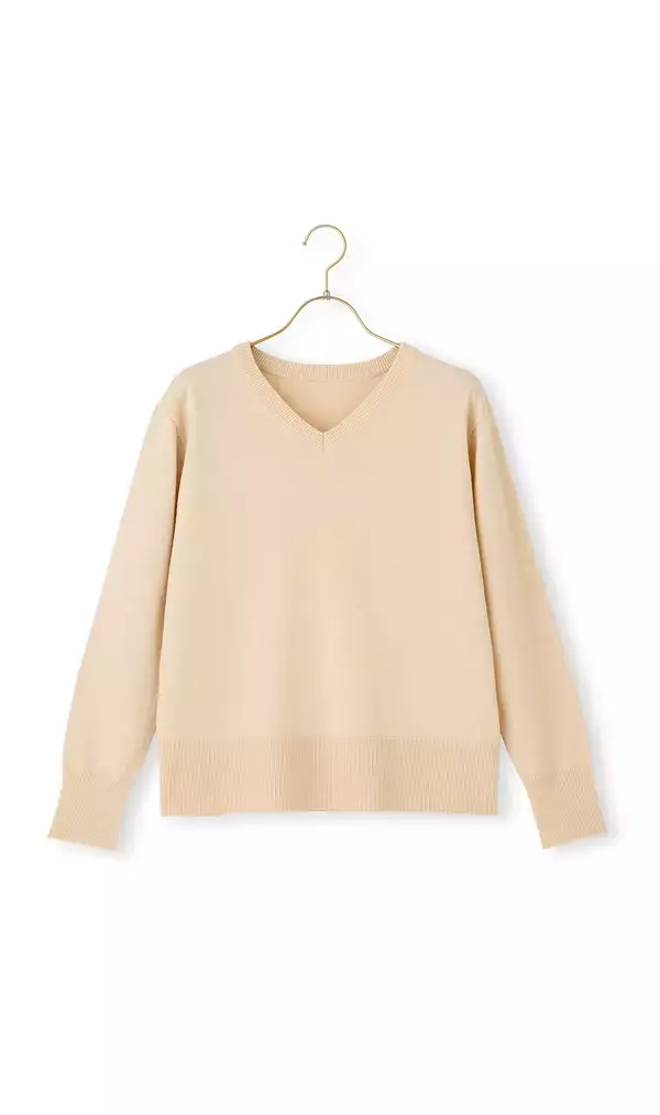 「洋服の青山レディースで支持されている『毛玉CLEARニット』　パーソナルカラー診断士監修で「イエベ」「ブルべ」それぞれに合うカラー登場！」の画像