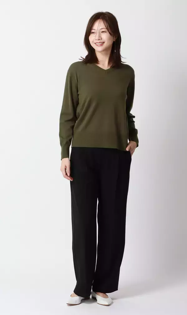 「洋服の青山レディースで支持されている『毛玉CLEARニット』　パーソナルカラー診断士監修で「イエベ」「ブルべ」それぞれに合うカラー登場！」の画像