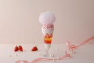 【南紀白浜マリオットホテル】春を彩る、まりひめの贅沢パフェが登場「Strawberry Luxe」を発売