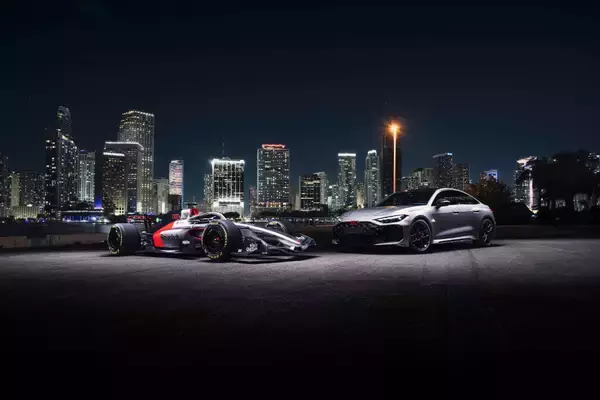「Audi RS 5、F1マイアミグランプリでホットラップカーとしてデビュー」の画像