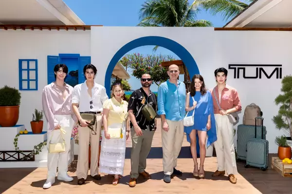 トゥミ Spring 2026コレクション を祝し 地中海への旅に着想を得たイベント開催