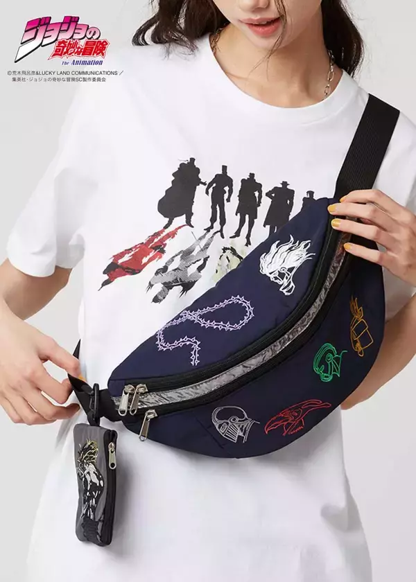 「アニメ『ジョジョの奇妙な冒険』とグラニフの最新コラボレーションアイテムが2025年5月6日より発売公式オンラインストアでは予約販売がスタート！」の画像