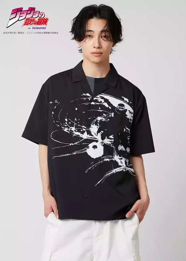 「アニメ『ジョジョの奇妙な冒険』とグラニフの最新コラボレーションアイテムが2025年5月6日より発売公式オンラインストアでは予約販売がスタート！」の画像