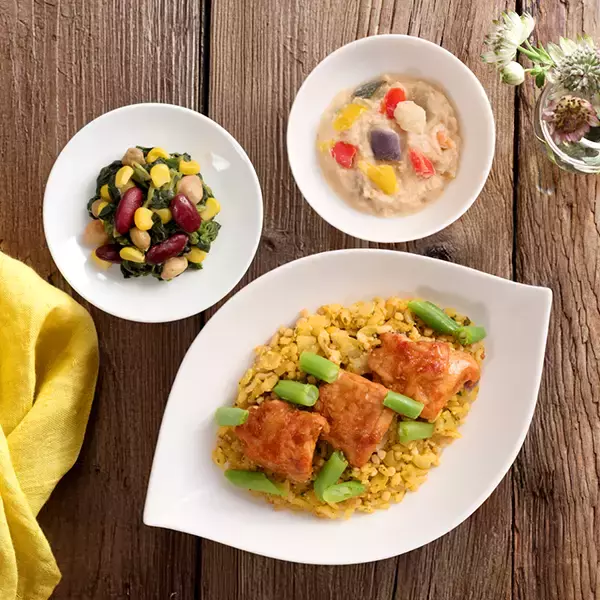 「人気のライスメニューが続々！「チャーシュー炒飯」や「豪快チキンのビリヤニライス」が2月10日（火）より再登場」の画像