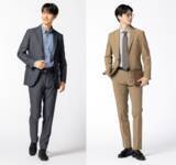 「トレンドのデニム調・シャンブレー調＆ハイストレッチ素材のラクな着心地　ビジネスカジュアルにも最適な「スーパーストレッチセットアップ」登場！」の画像1