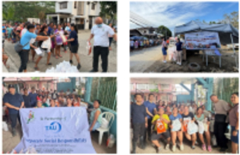 タウ、フィリピンにて発生した超大型台風26号の被災地へ義援金１００万円を寄付