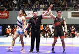 「マルハン北日本カンパニー所属・レスリング 日下 尚2025年天皇杯全日本レスリング選手権大会「グレコローマン77㎏級 優勝」」の画像1