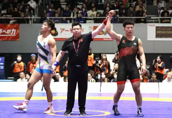 マルハン北日本カンパニー所属・レスリング 日下 尚2025年天皇杯全日本レスリング選手権大会「グレコローマン77㎏級 優勝」