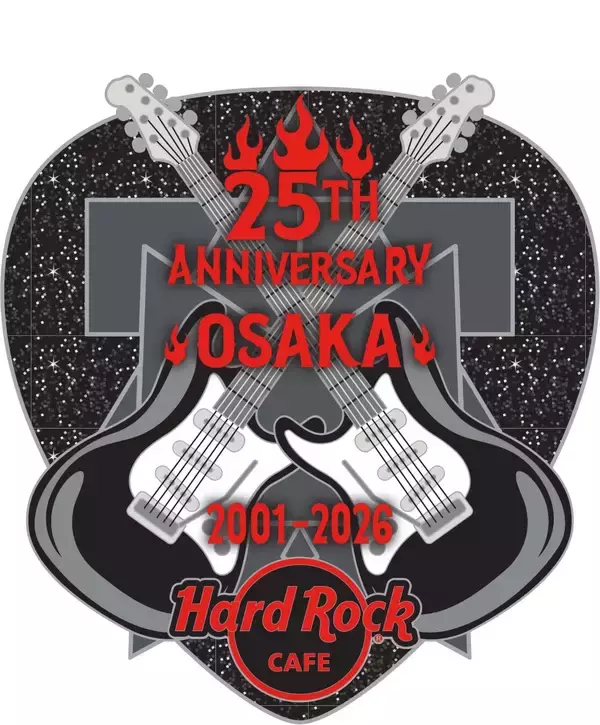 「「ハードロックカフェ」 ユニバーサル・シティウォーク大阪店　25周年を記念したスペシャルメニューとグッズが登場」の画像