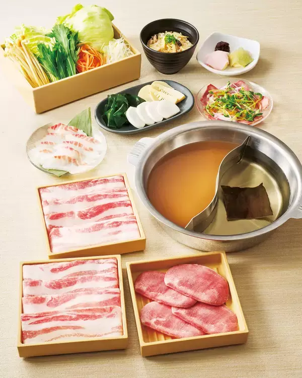 「【しゃぶしゃぶ温野菜】春の門出を彩る「鯛しゃぶ」登場！愛媛県産の鯛をさっとおだしにくぐらせて味わう贅沢〜はまぐり香る“特製黄金だし”×春野菜で楽しむ「山形恵み豚しゃぶ」も同時展開〜」の画像