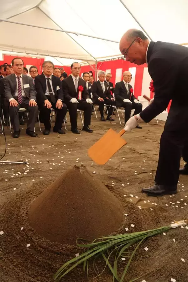 「【帝京平成大学】池袋キャンパスMiNoRiスクエアの起工式が執り行われました。」の画像