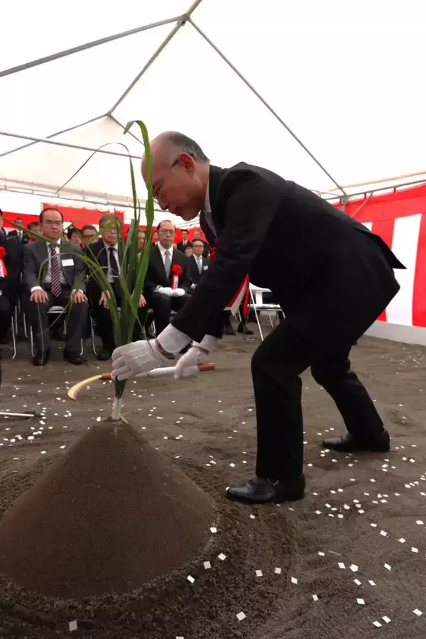 「【帝京平成大学】池袋キャンパスMiNoRiスクエアの起工式が執り行われました。」の画像