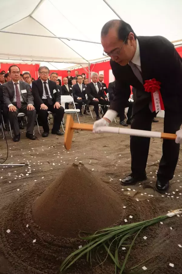 「【帝京平成大学】池袋キャンパスMiNoRiスクエアの起工式が執り行われました。」の画像