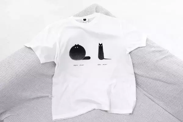 「【CCCアートラボ】モフモフ猫の線描画で人気、カムウェイ・フォンのポップアップストア「I don't care what you think about it. 」を渋谷２拠点にて連続開催。」の画像