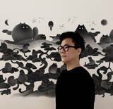 「【CCCアートラボ】モフモフ猫の線描画で人気、カムウェイ・フォンのポップアップストア「I don't care what you think about it. 」を渋谷２拠点にて連続開催。」の画像6